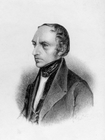 Retrato de François Guizot de English School